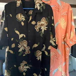 Tommy Bahama 2 XL dress shirts